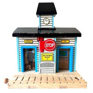 Vtg Thomas & Friends Wooden Railway Wellsworth Station 2001 Train Ticket Gullane